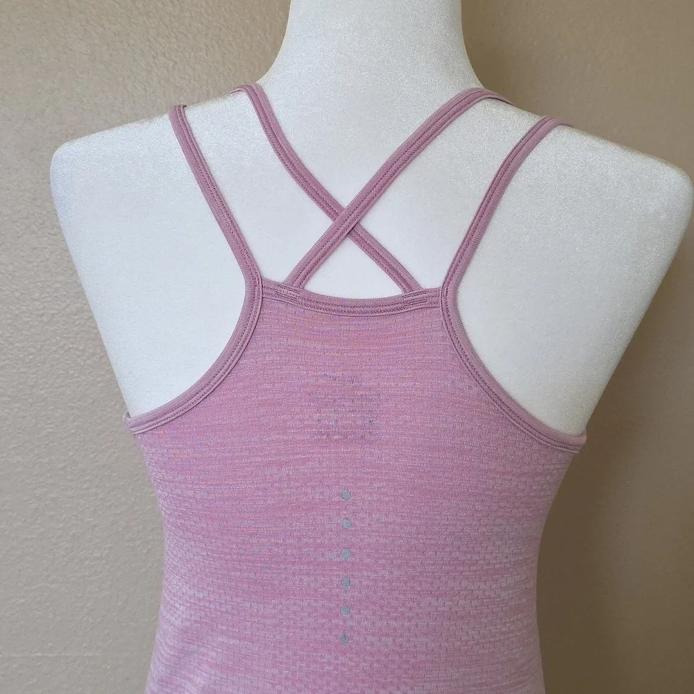Nike Dri Fit One Luxe Womens Slim Fit Strappy Tank - Size XS